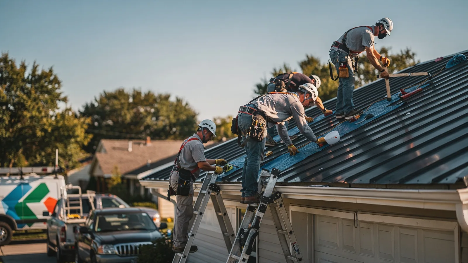 Metal Roof Installation in Posen, IL near me